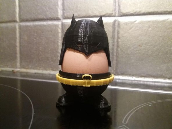 Coquetier Batman Yumurta Kupası Plastik Aparat - 1