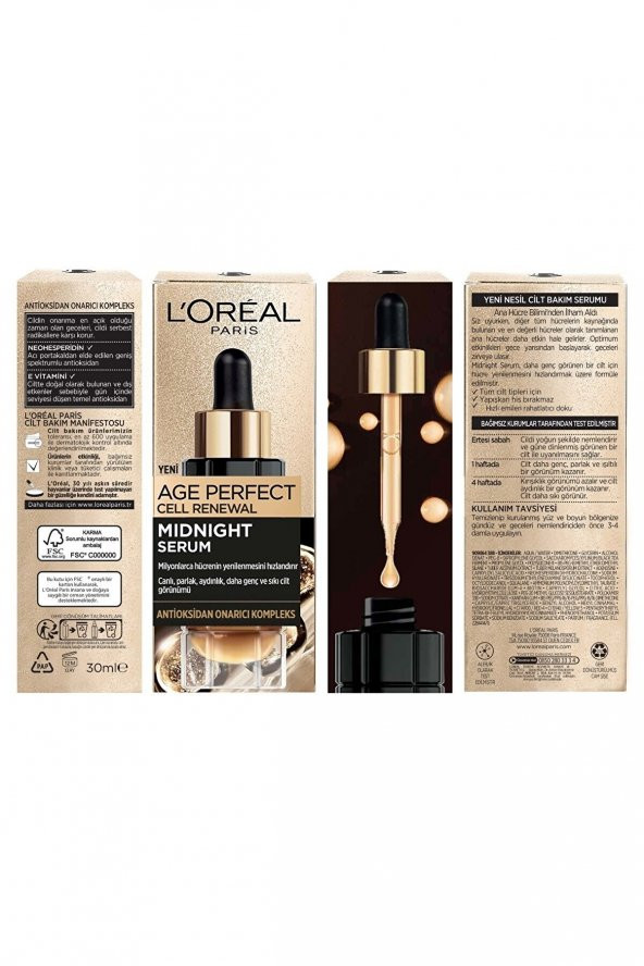 LOREAL SERUM AGE PERFECT 30ML-GECE MIDNIGHT - 2