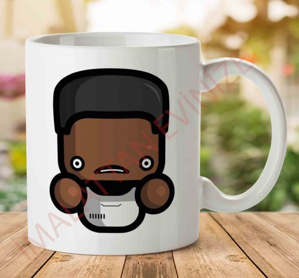 Simpler Finn Fn 2187 Stormtrooper Star Wars İki Tarafı Baskılı Kupa Bardak
