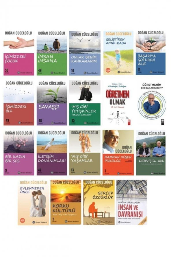 Doğan Cüceloğlu Seti 19 Kitap