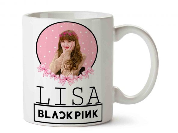 Blackpink Black Pink Lisa Kupa Bardak