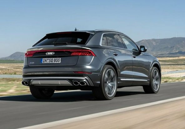 AUDİ Q8 SQ8 DİFÜZÖR + EGZOZ UCU SETİ 2018-2022 - 3