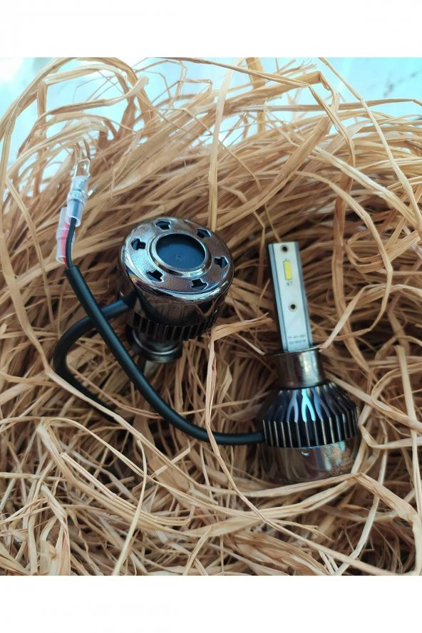 ledxenondunyasi TVS SCOOTY PEP PLUS OPTİK BEYAZ LED XENON FAR - 8
