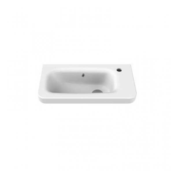 Turkuaz Cerastyle Noura Etajer Uyumlu Lavabo 60x30 cm - 2