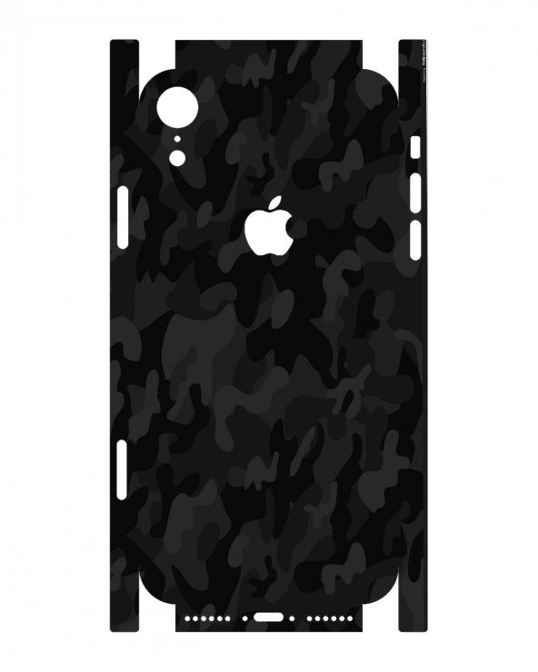 Apple Iphone XR Uyumlu Kamuflaj Telefon Kaplaması Full Cover 3m Sticker Kaplama
