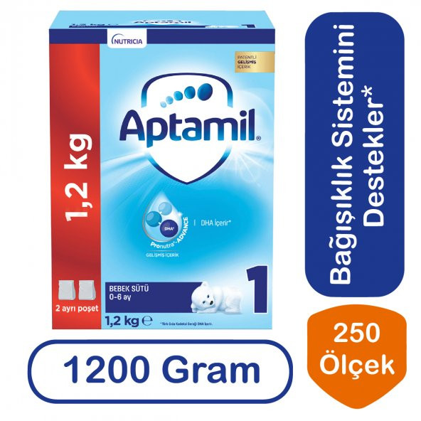 Aptamil Devam Sütü 1 Numara 1200 Gr