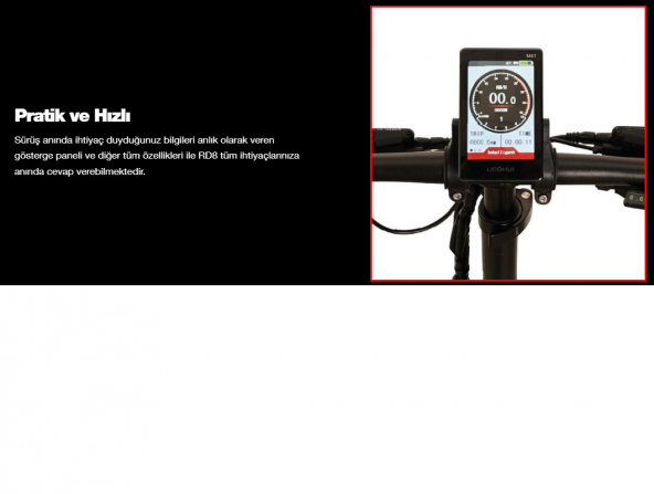 Rks RD8 Elektrikli Bisiklet Mavi - 3