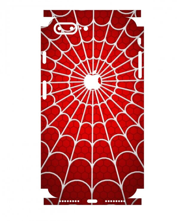 Apple iPhone 8 Plus Spider - man Telefon Kaplaması Full Cover 3M Sticker Kaplama