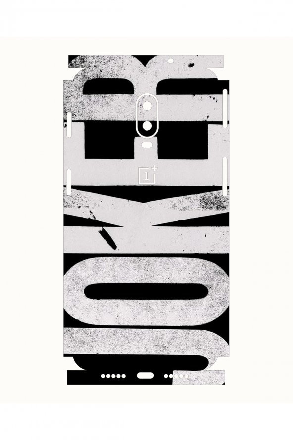 OnePlus 6T Telefon Kaplaması Full Cover 3M Sticker Kaplama