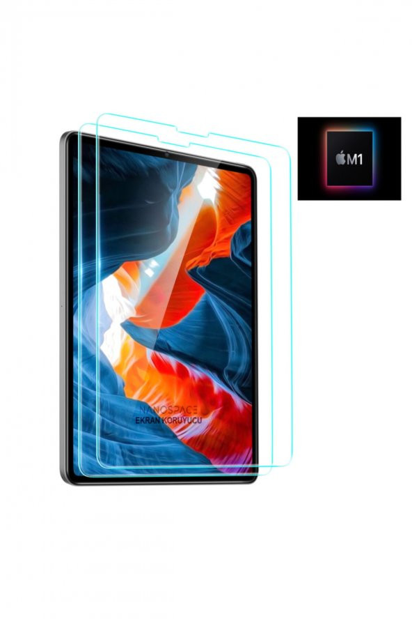 Apple Ipad Pro 12.9 (2021) M1 Nano Mat Parmak Izi Bırakmayan Esnek Cam Ekran Koruyucu 1 Adet