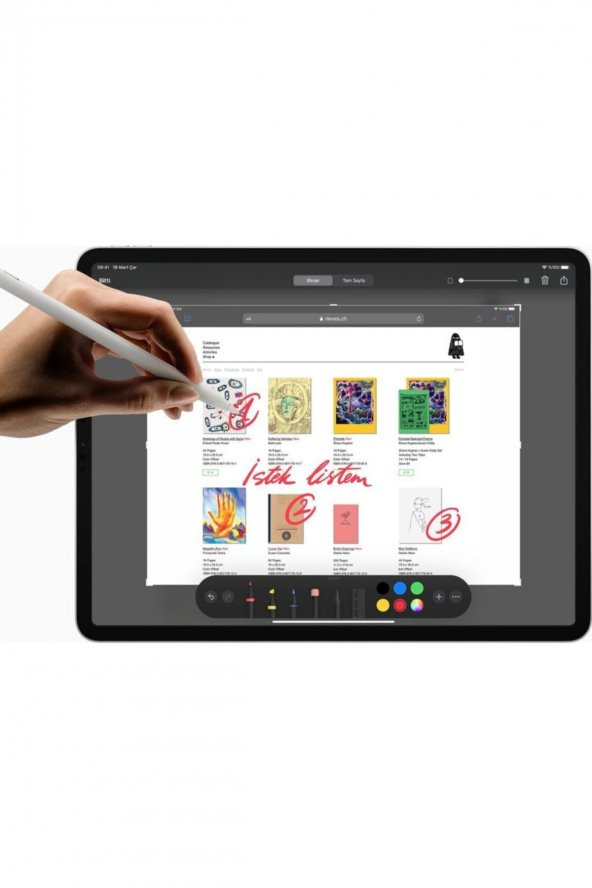 Ipad Pro 2018 12.9 Ekran Koruyucu Paper Like Pencil Destekli