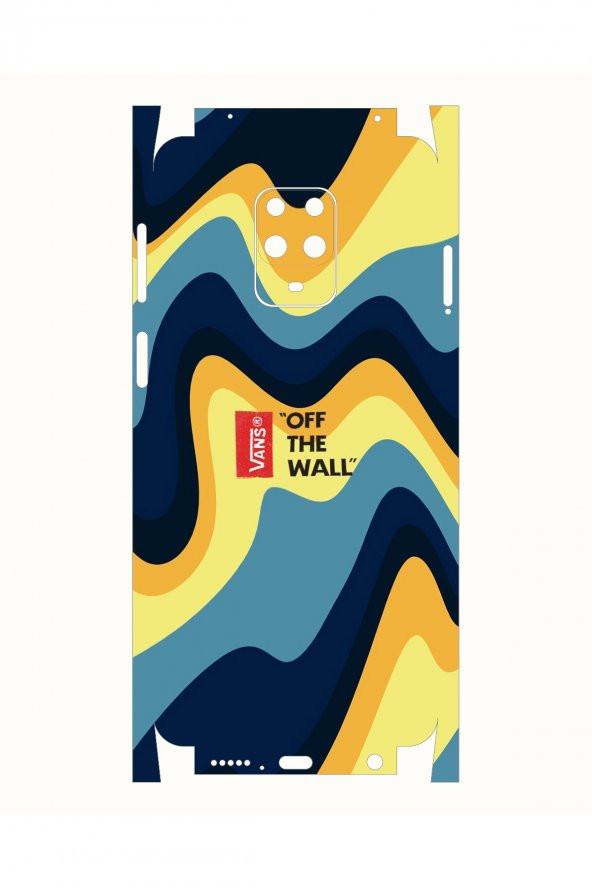 Xiaomi Redmi Note 9 Pro Telefon Kaplaması Full Cover 3M Sticker Kaplama