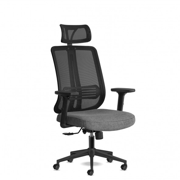 Calitte Yönetici Çalışma Koltuğu Spark Başlıklı Siyah Siyah