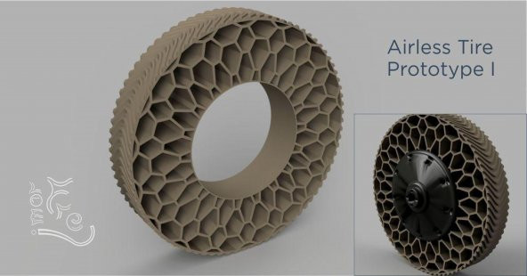 Havasız Lastik Prototipi Ben Plastik Aparat
