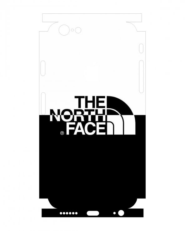 Apple iPhone 6 /6s Uyumlu Beyaz The North Telefon Kaplaması Full Cover 3m Sticker Kaplama