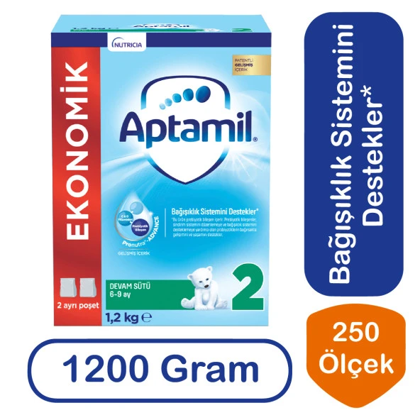 Aptamil Devam Sütü 2 Numara 1200 gr