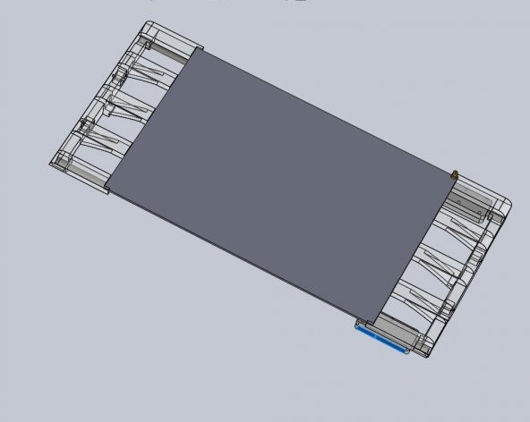 Pergo Ver 2 Robo3D R1 (Ve Artı) Gerçek 370 Mm Y Raylar Yükseltme Plastik Aparat - 2