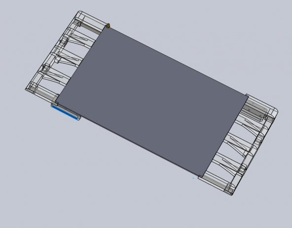 Pergo Ver 2 Robo3D R1 (Ve Artı) Gerçek 370 Mm Y Raylar Yükseltme Plastik Aparat - 3