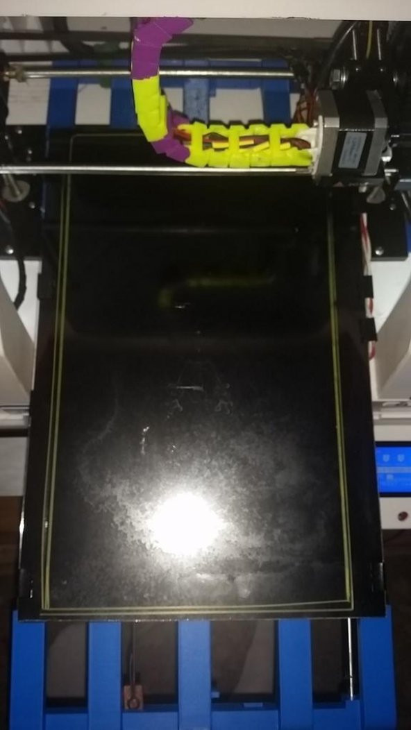 Pergo Ver 2 Robo3D R1 (Ve Artı) Gerçek 370 Mm Y Raylar Yükseltme Plastik Aparat - 5