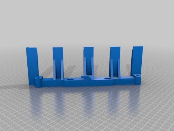 Pergo Ver 2 Robo3D R1 (Ve Artı) Gerçek 370 Mm Y Raylar Yükseltme Plastik Aparat - 6