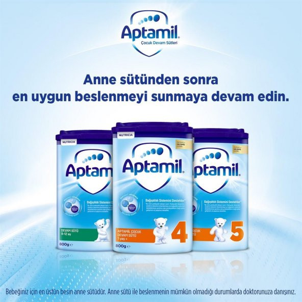 Aptamil Devam Sütü 2 Numara 1200 Gr 4 Lü Paket - 4