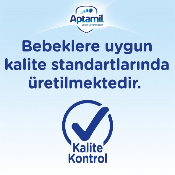 Aptamil Devam Sütü 2 Numara 1200 Gr 4 Lü Paket - 7
