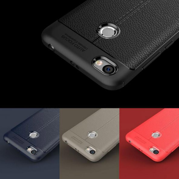 Xiaomi Redmi Note 5A Prime Kılıf Antişok Silikon Kapak + Nano Cam