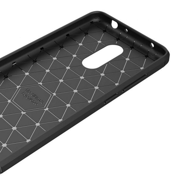 Xiaomi Redmi 5 PLUS Kılıf Antişok Karbon Silikon Kapak Kılıf + Cam - 8