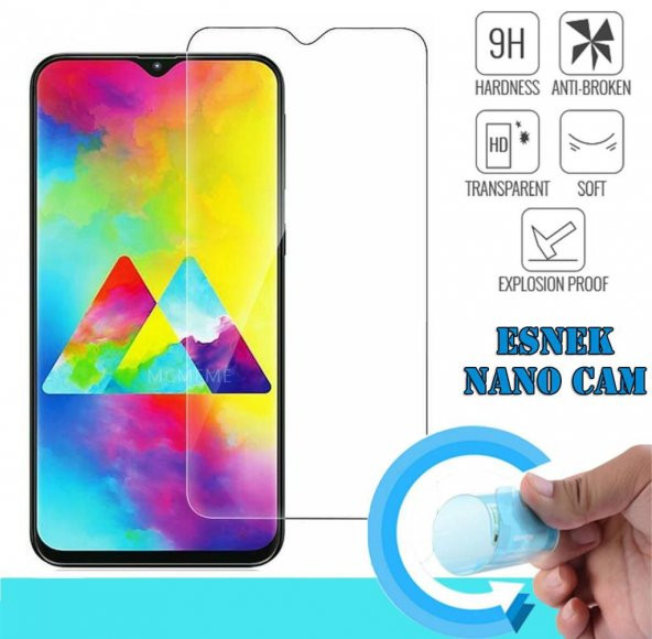 Samsung Galaxy A50 Kılıf Kenar Korumalı Antişok Silikon + Nano Cam - 6