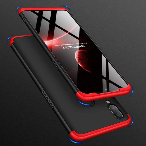 Samsung Galaxy A10S Kılıf Zore Tam Koruma 3 Parça Ays Kapak - 3