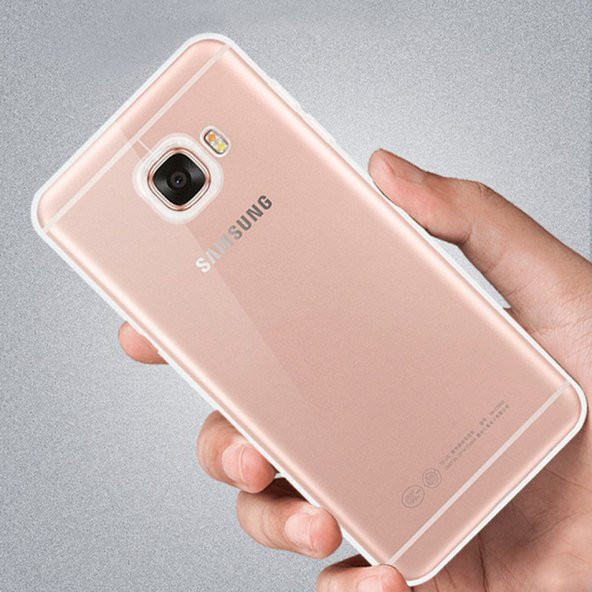 Samsung Galaxy J7 Prime 2 İnce Şeffaf Silikon Kılıf + Cam - 4