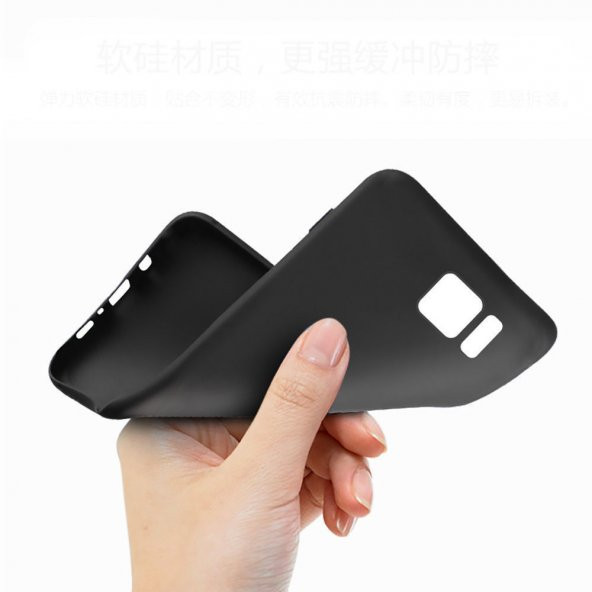 Samsung Galaxy A7 2016 Kılıf Mat Silikon Kılıf Simple Case - 5