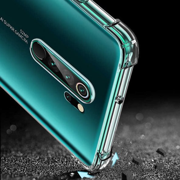 Redmi Note 8 Pro Kılıf Zore Anti Shock Kenar Korumalı Silikon Kapak - 6