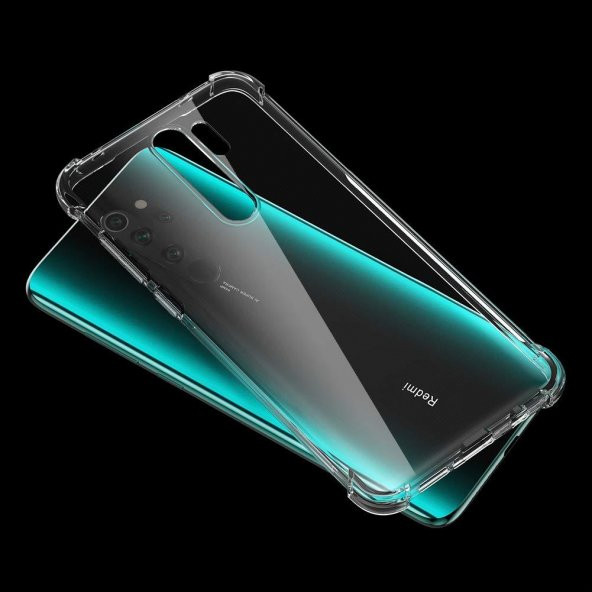 Redmi Note 8 Pro Kılıf Zore Anti Shock Kenar Korumalı Silikon Kapak - 8