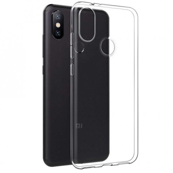 Xiaomi Mi Mix 3 Zore Süper Şeffaf Silikon Kılıf Kamera Korumalı - 2