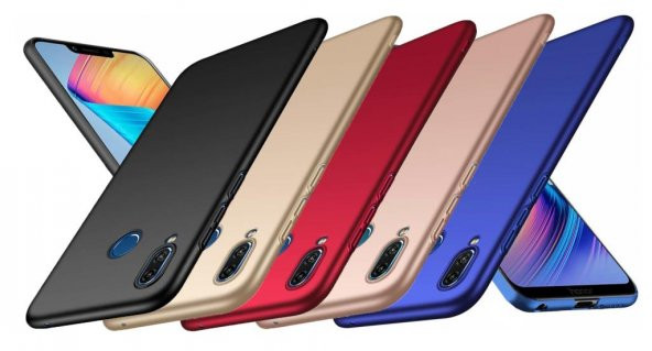 Huawei Honor Play Kılıf Mat Silikon Kılıf Slim Fit Simple Case