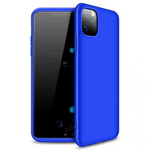 Apple iPhone 11 Pro Max Kılıf Zore Tam Koruma 3 Parça Ays Kapak - 8