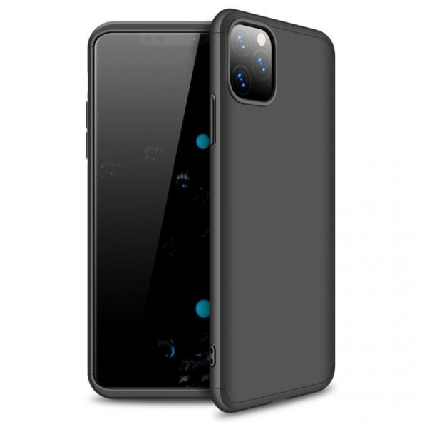 Apple iPhone 11 Pro Max Kılıf Zore Tam Koruma 3 Parça Ays Kapak - 9