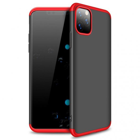 Apple iPhone 11 Pro Max Kılıf Zore Tam Koruma 3 Parça Ays Kapak - 11