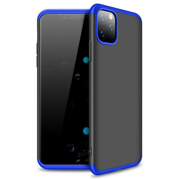 Apple iPhone 11 Pro Max Kılıf Zore Tam Koruma 3 Parça Ays Kapak - 12