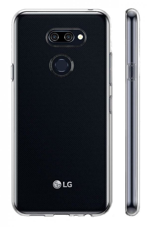 LG K50 Kılıf Silikon Şeffaf Ultra İnce