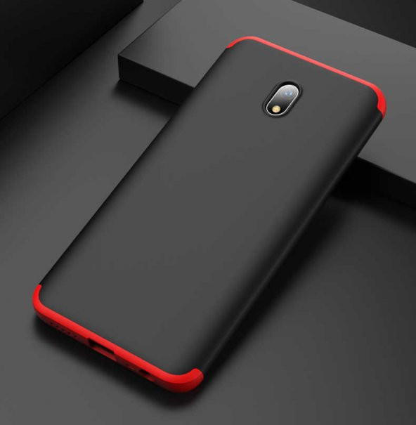 Xiaomi Redmi 8A Kılıf Zore Tam Koruma 3 Parça Ays Kapak - 5