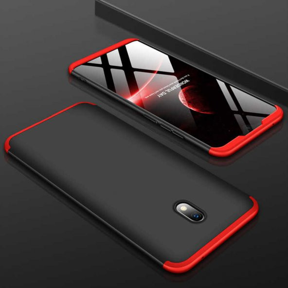 Xiaomi Redmi 8A Kılıf Zore Tam Koruma 3 Parça Ays Kapak - 10
