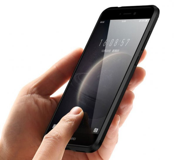 Huawei P9 Lite 2017 Kılıf Karbon Fiber Silikon Kapak + Nano Cam - 2