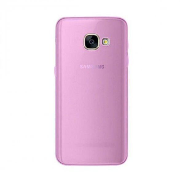 Samsung Galaxy A3 2017 Kılıf A320 İnce Şeffaf Silikon Kılıf + Cam - 4