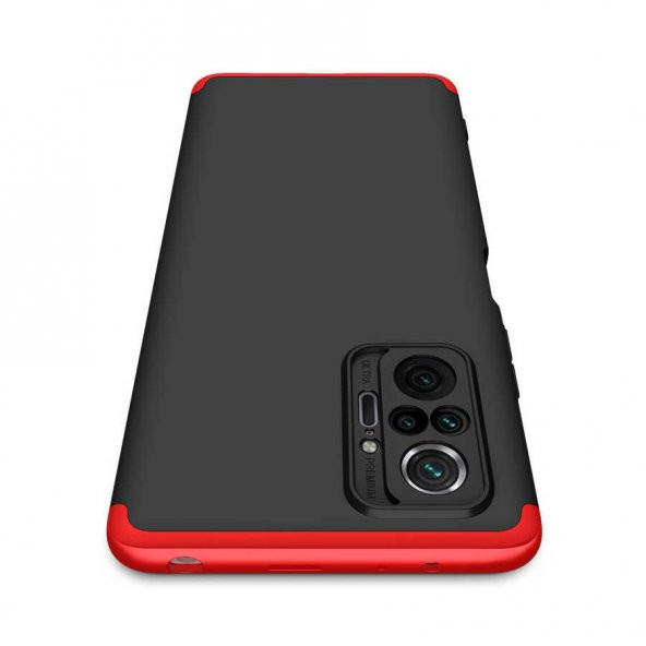 Xiaomi Redmi Note 10 Pro Kılıf 3 Parçalı Sert Ays Kapak - 5