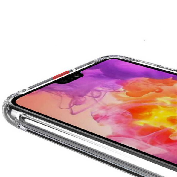 Huawei Y9 Prime 2019 Kılıf Zore Anti Shock Kenar Korumalı Silikon Kapak - 6