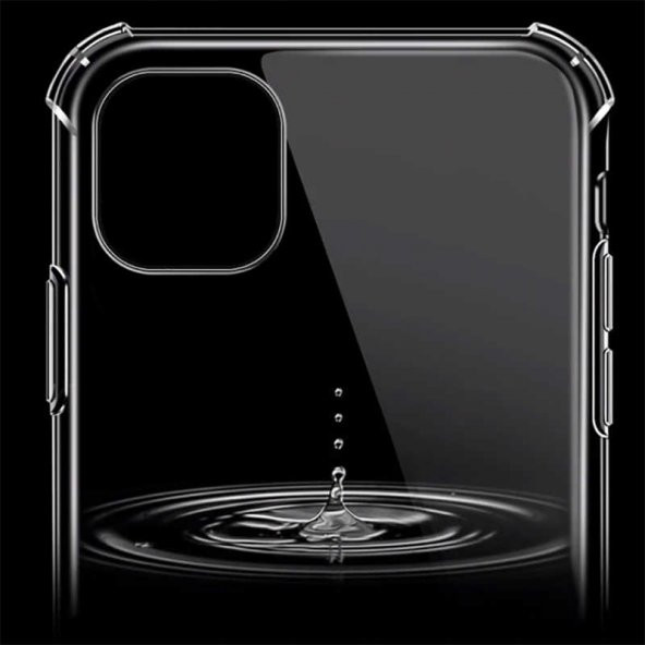 iPhone 11 Pro Max Kılıf Zore Nitro Anti Shock Şeffaf Silikon - 3