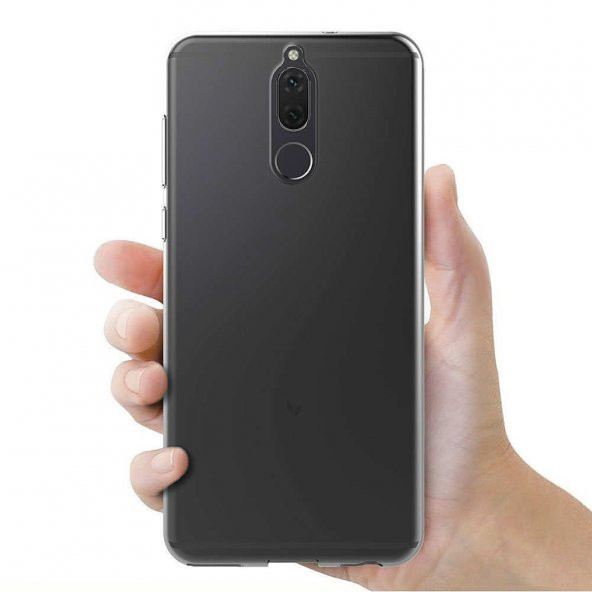 Huawei Mate 10 Lite Şeffaf Silikon + Cam Ekran Koruyucu - 3