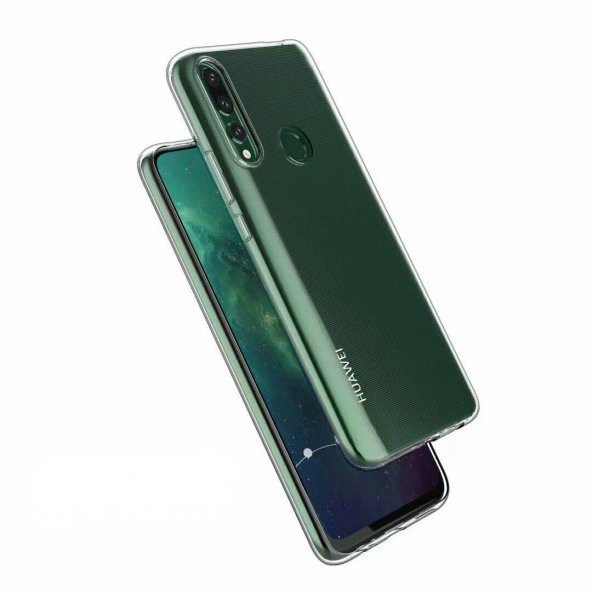 Huawei Y9 Prime 2019 Kılıf Silikon Kamera Koruma + 6D Nano Cam - 6